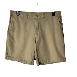 Patagonia Mens Organic Cotton Hemp Shorts Size 36 Tan Hiking Gorpcore Outdoors